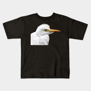 Cattle egret Kids T-Shirt